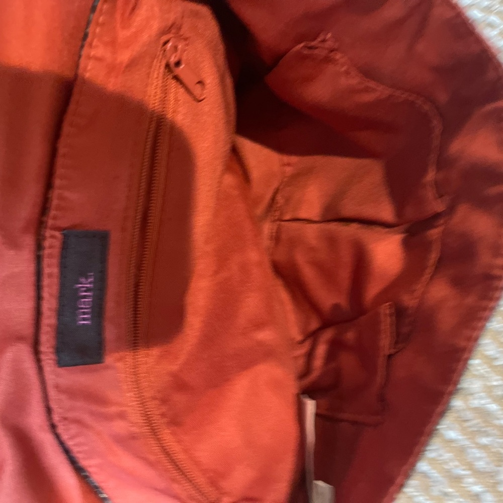 Patchwork Clutch With Snakeskin Texture - image 4